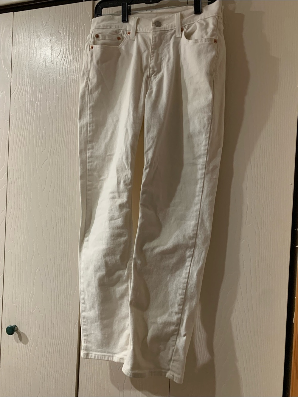 Levi's White Apparel Care Tag